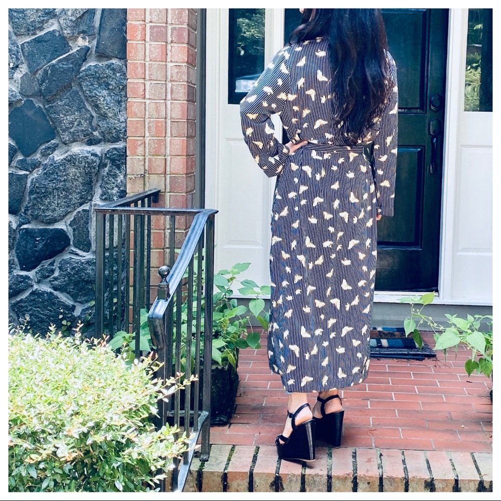 #04 BEAUTIFUL LONG BELTED KIMONO - Picture 8 of 9